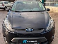 Gebraucht Ford Fiesta Trend 82 PS (60 kW) 2009 Blau Kleinwagen