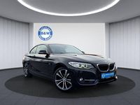 Gebraucht BMW 218 Sport Line 136 PS (100 kW) 2016 Schwarz Coupé
