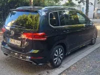 Gebraucht VW Touran R-line 150 PS (110 kW) 2022 Schwarz Van / Kleinbus