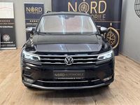 Gebraucht VW Tiguan Allspace Highline 150 PS (110 kW) 2021 Deep black perleffek (metallic) SUV