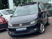 Gebraucht VW Touran Life 105 PS (77 kW) 2014 Schwarz Van / Kleinbus