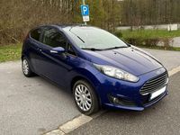 Gebraucht Ford Fiesta SYNC Edition 101 PS (74 kW) 2013 Blau Kleinwagen