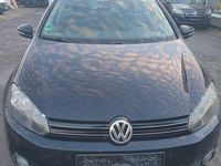 Gebraucht VW Golf VI Style 105 PS (77 kW) 2010 Schwarz Kleinwagen
