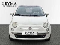 Gebraucht Fiat 500 Lounge 69 PS (50 kW) 2008 Weiß Kleinwagen
