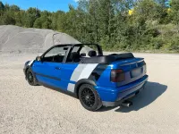 Gebraucht VW Golf Cabriolet 90 PS (66 kW) 1997 Blau Cabrio