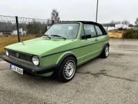 Gebraucht VW Golf Cabriolet 75 PS (55 kW) 1989 Grün Cabrio