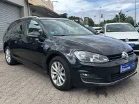 Gebraucht VW Golf VII LOUNGE 110 PS (80 kW) 2015 Schwarz Kombi