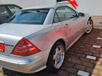 Second-hand Mercedes SLK200 163 CP (119 kW) 2000 Argintiu Cabrio