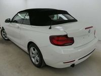 gebraucht BMW 218 i Cabrio Sport Line Leder Navi LED H&K