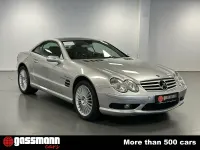 Gebraucht Mercedes SL55 AMG AMG 500 PS (367 kW) 2005 Silber Cabrio