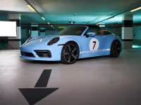 Gebraucht Porsche 911 Targa 4S 450 PS (330 kW) 2021 Blau Cabrio