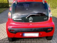Gebraucht Citroën C1 68 PS (50 kW) 2009 Rot Kleinwagen
