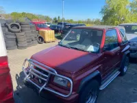 Gebraucht Suzuki Vitara 97 PS (71 kW) 1998 Rot Cabrio