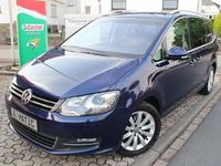 Gebraucht VW Sharan Highline 184 PS (135 kW) 2018 Atlantic blue metallic Van / Kleinbus