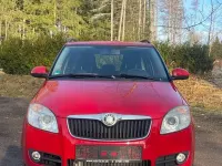 Gebraucht Skoda Fabia 86 PS (63 kW) 2009 Rot Kombi