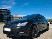 Używany Seat Leon 110 KM (80 kW) 2015 Czarny Sedan/Limuzyna
