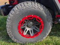 Gebraucht Jeep Wrangler Night Eagle 200 PS (147 kW) 2017 Rot SUV