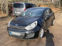 Gebraucht Kia Rio 109 PS (80 kW) 2011 Schwarz Kleinwagen