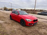 gebraucht BMW 116 Sport !! Automatik !! Navi !!! Sport-Rot !!!