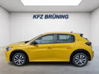 Gebraucht Peugeot e-208 Active 100 kW (136 PS) 2022 Faro gelb metallic (metallic) Kleinwagen
