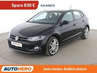 Gebraucht VW Polo Comfortline 116 PS (85 kW) 2018 Schwarz Kleinwagen