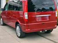 Gebraucht Mercedes Viano 150 PS (110 kW) 2007 Rot Van / Kleinbus