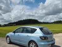 Gebraucht Mazda 3 105 PS (77 kW) 2008 Blau Kleinwagen