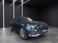 Gebraucht Audi Q8 S-Line 286 PS (210 kW) 2021 Galaxisblau metallic SUV