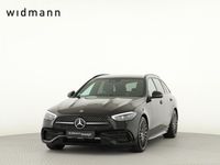 Gebraucht Mercedes C200 AMG 163 PS (119 kW) 2024 Metalliclack obsidianschwarz Kombi