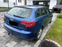Gebraucht Audi A3 Sportback Attraction 140 PS (102 kW) 2010 Blau Kleinwagen