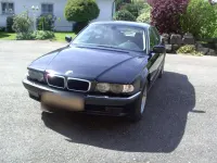 Occasion BMW 740 286 ch (210 kW) 1999 Noir Berline