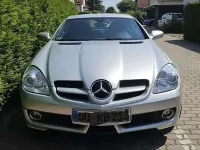 Gebraucht Mercedes SLK200 184 PS (135 kW) 2008 Silber Cabrio