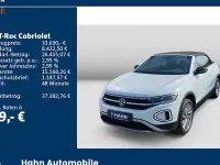 Gebraucht VW T-Roc Cabriolet 150 PS (110 kW) 2026 Weiß Cabrio