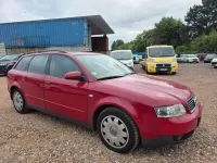 Brugt Audi A4 163 HK (119 kW) 2003 Rød Stationcar