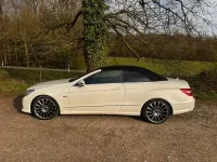 Gebraucht Mercedes E350 231 PS (169 kW) 2010 Weiß Cabrio