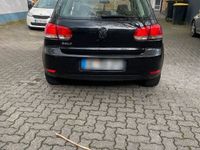 gebraucht VW Golf VI schwarz