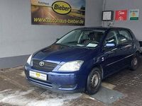 Gebraucht Toyota Corolla 97 PS (71 kW) 2003 Blau Limousine