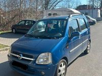 Gebraucht Opel Agila 75 PS (55 kW) 2003 Blau Van / Kleinbus