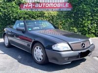 Gebraucht Mercedes SL280 193 PS (141 kW) 1995 Blauschwarz metallic Cabrio