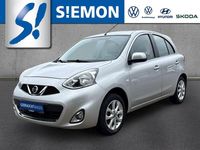 Gebraucht Nissan Micra Acenta 80 PS (58 kW) 2017 M) (silber Kleinwagen