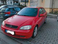 Gebraucht Opel Astra 101 PS (74 kW) 2001 Rot Kleinwagen
