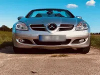 Gebraucht Mercedes SLK200 163 PS (119 kW) 2004 Silber Cabrio