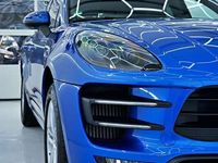 gebraucht Porsche Macan Turbo TOP Zustand, Saphirblau, Carbon, Alcantara