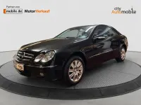 Gebraucht Mercedes CLK200 184 PS (135 kW) 2009 Schwarz Coupé