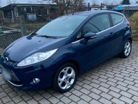 Gebraucht Ford Fiesta 82 PS (60 kW) 2009 Blau Kleinwagen