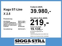 Neu Ford Kuga ST-Line X 242 PS (177 kW) 2025 Agate black SUV