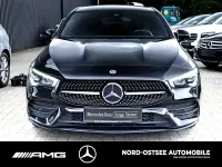 Gebraucht Mercedes CLA200 AMG 150 PS (110 kW) 2023 Unilack nachtschwarz Coupé