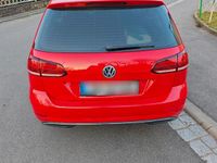 Gebraucht VW Golf VII 116 PS (85 kW) 2019 Rot Kombi