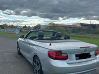 Gebraucht BMW 218 Sport Line 150 PS (110 kW) 2015 Silber Cabrio