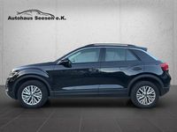 Gebraucht VW T-Roc Life 150 PS (110 kW) 2022 Schwarz SUV